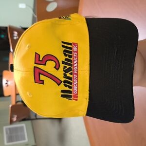 75 Marshall Concrete Products ~ Lafarge North..Embroidered Logo Snapback Hat Cap